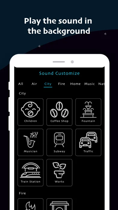 Sleep Sounds - relaxing sounds Screenshots