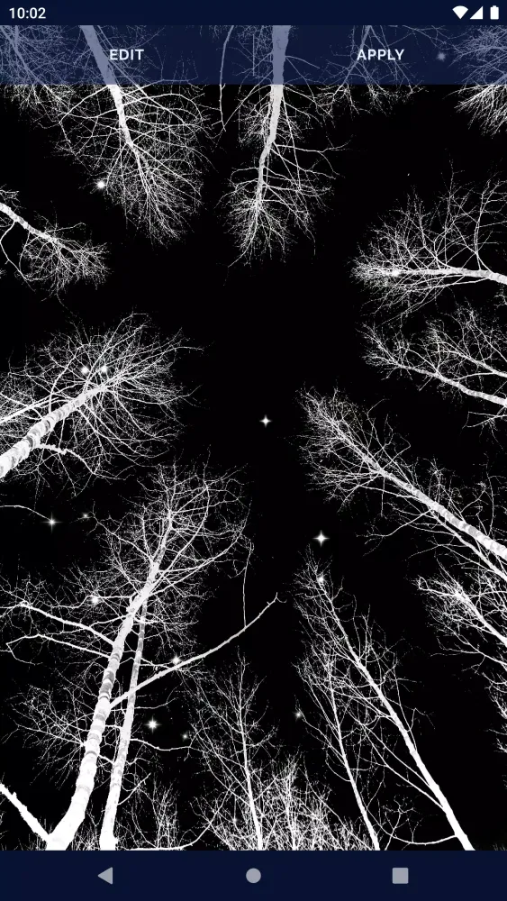 ภาพหน้าจอของ DarkMode AMOLED Live Wallpaper