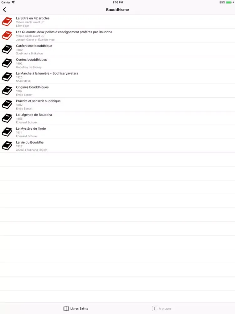 Capturas de pantalla de Religion (Anthologie de la) iPad 