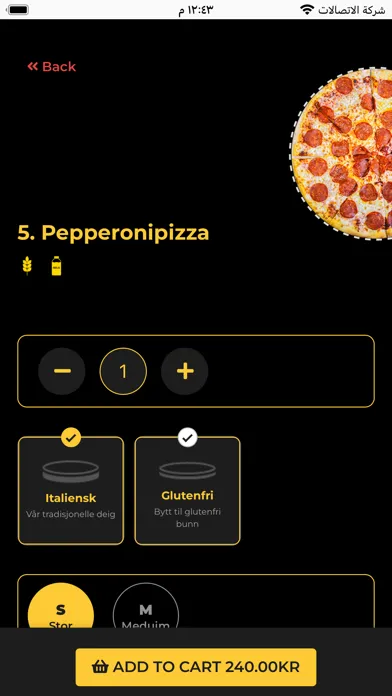 Smile Pizza Rosendal स्क्रीनशॉट