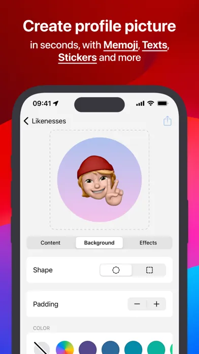 Captures d'écran de Likeness - Memoji picture