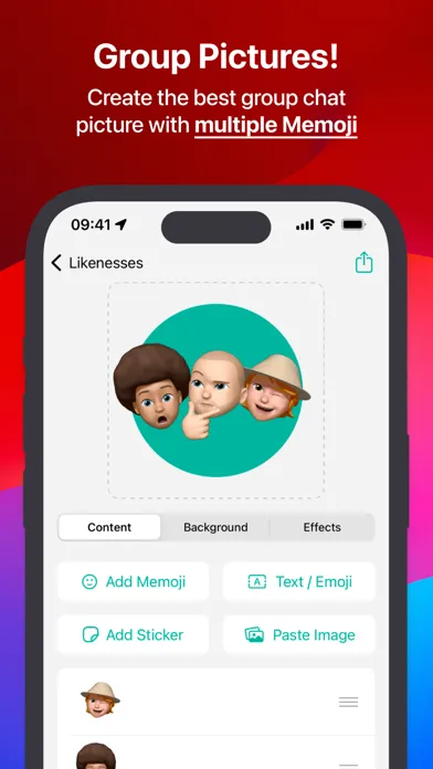 Captures d'écran de Likeness - Memoji picture
