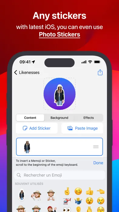 Captures d'écran de Likeness - Memoji picture