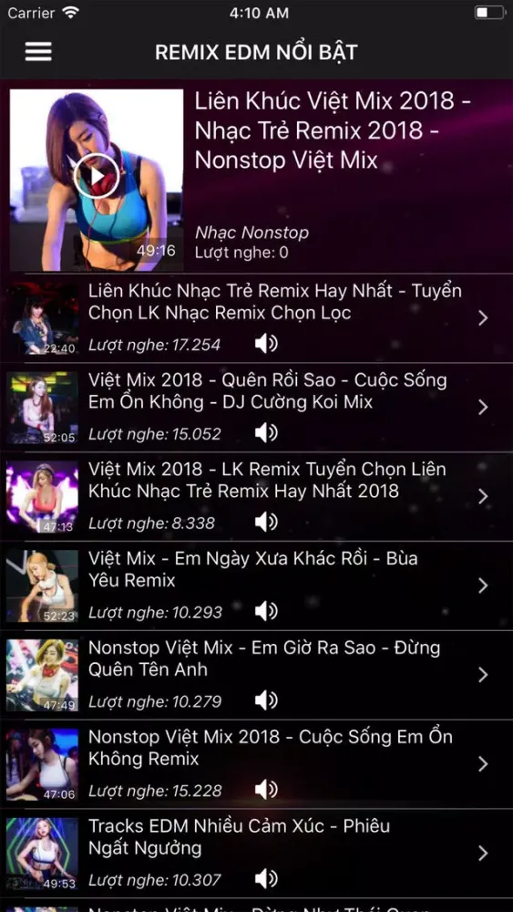 Nhac Remix EDM - Nhac Nonstop Screenshots