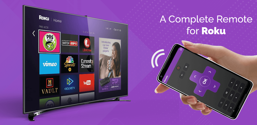 Remote Control for Roku TV