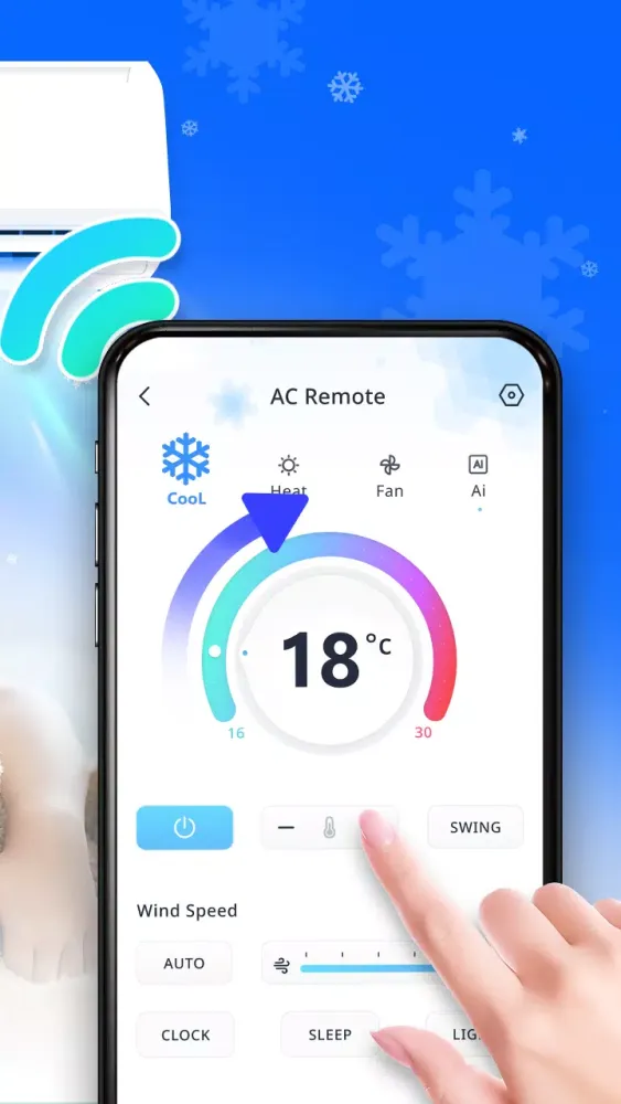 Universal AC remote control Screenshots