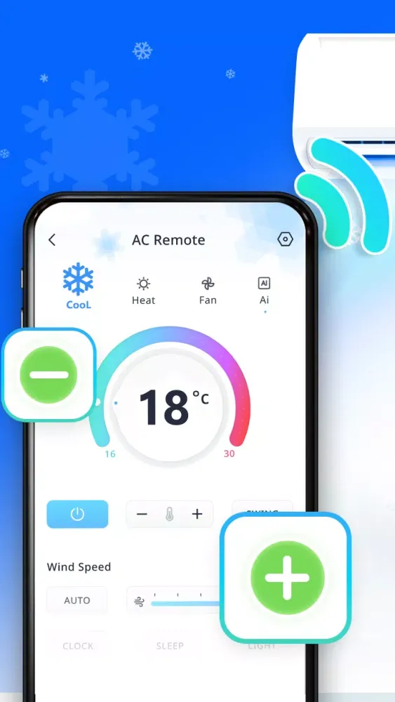 Universal AC remote control Screenshots