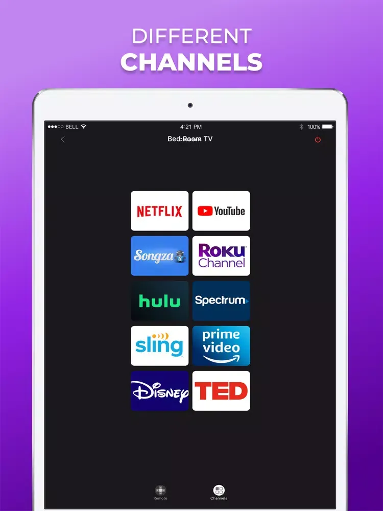 TV Remote for iPhone iPad  Screenshots