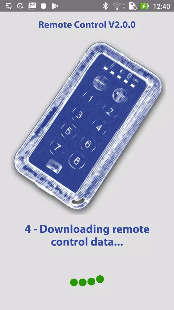 Tangkapan skrin MDPtech Remote Control - Functions
