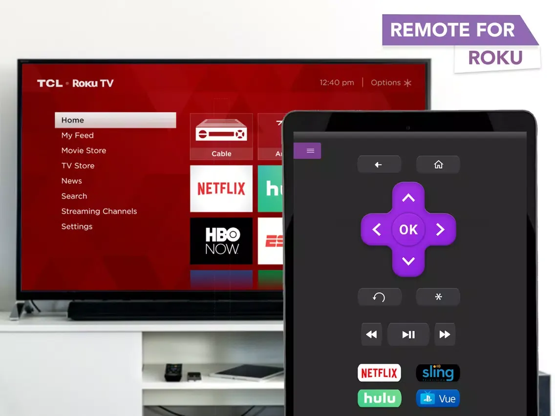 Roku Remote - SmartRoku iPad 應用截圖
