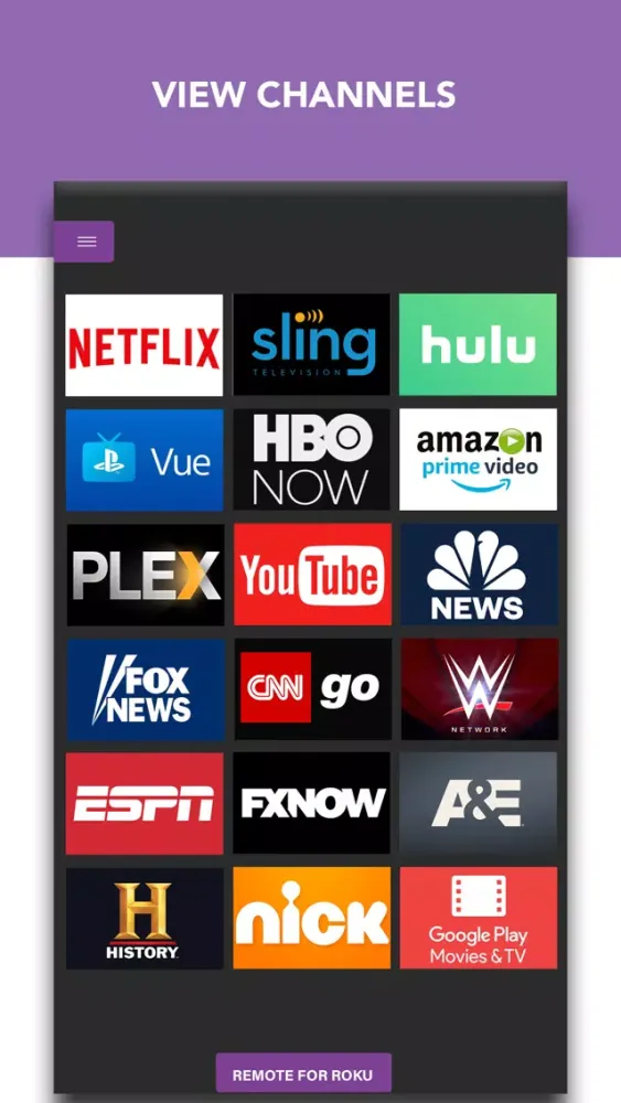 Roku Remote - SmartRoku應用截圖
