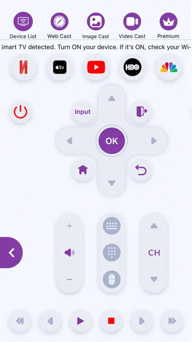 Tangkapan skrin Airpin: Air web video caster +