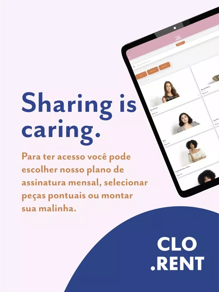 Capturas de pantalla de CLO.RENT iPad 