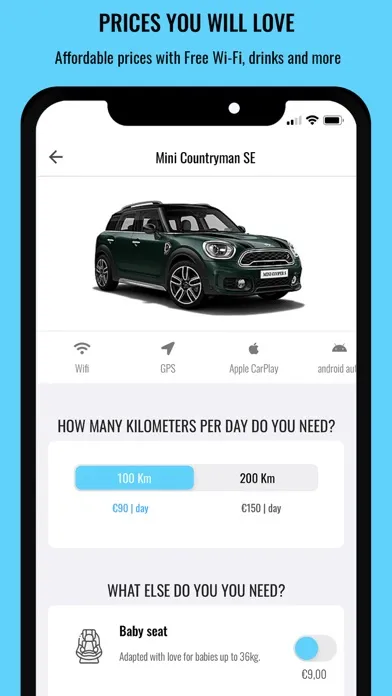 Movo - Car Rental Screenshots