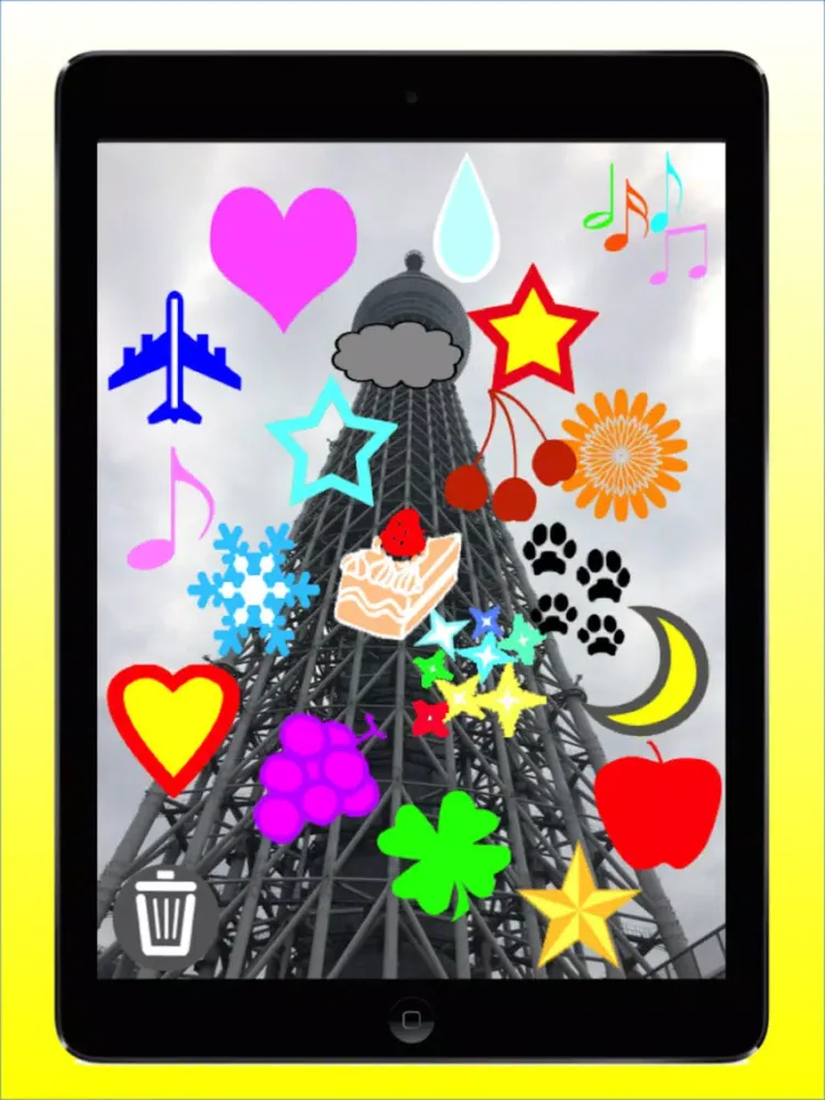 Ảnh chụp màn hình của Baby Camera and Moving Illustrations iPad 
