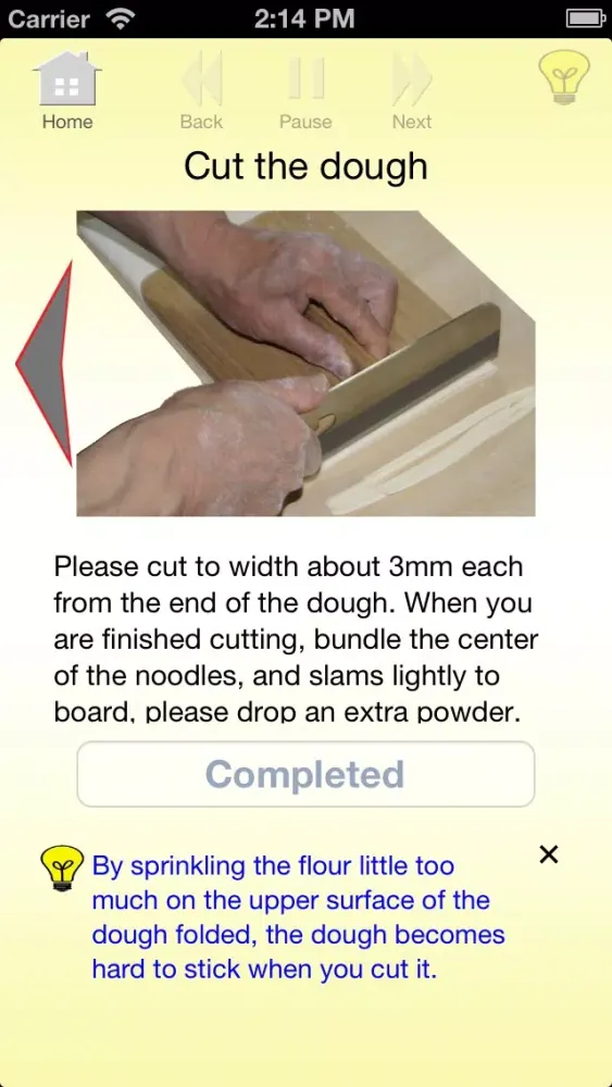 Cooking Navigation of Handmade Udon Free Screenshots
