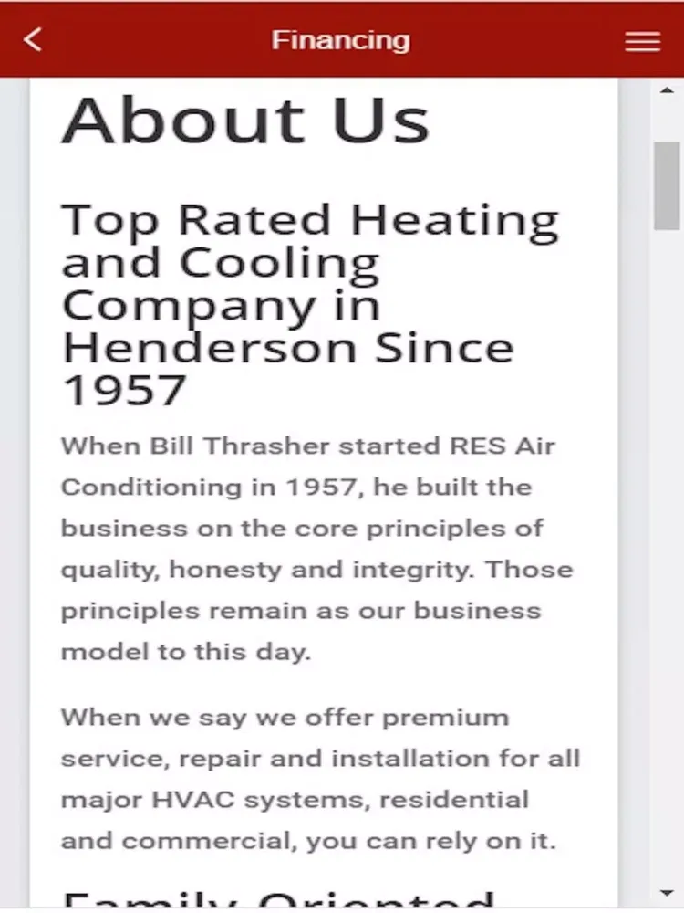 RES Air Conditioning iPad  스크린샷