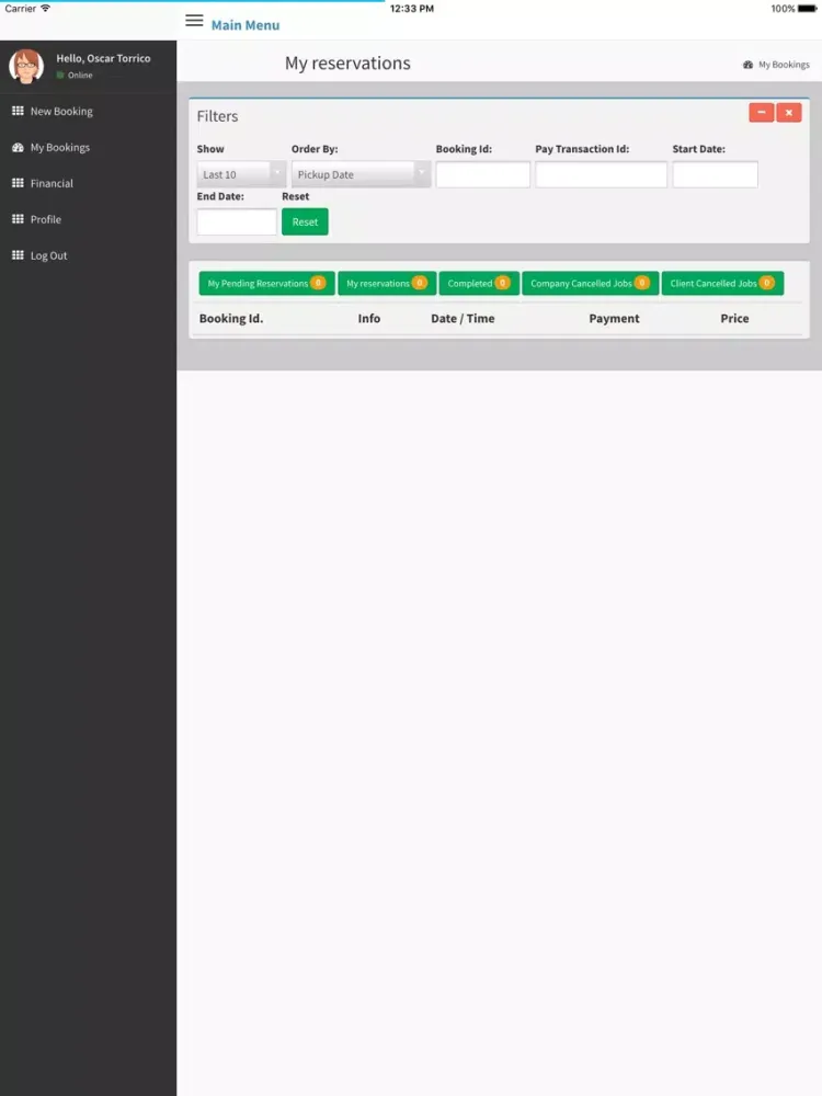 Partenaires App iPad  スクリーンショット