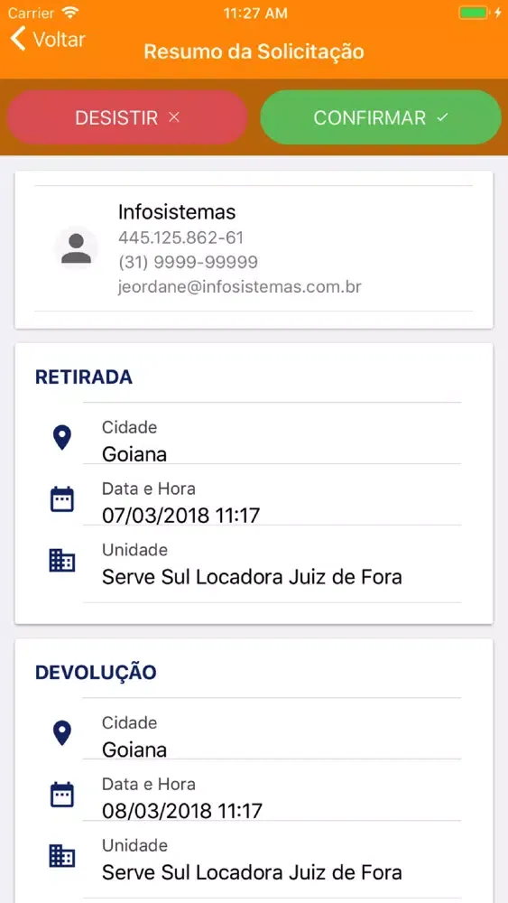 Serve Sul Reserva应用截图
