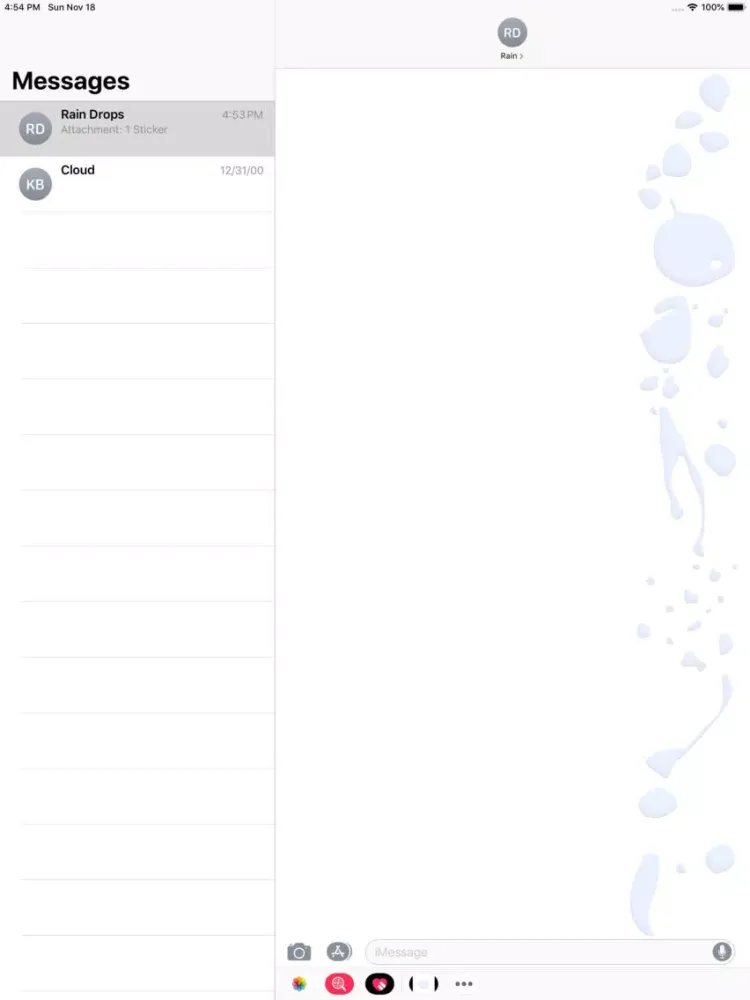 Drops of Rain iPad  Screenshots