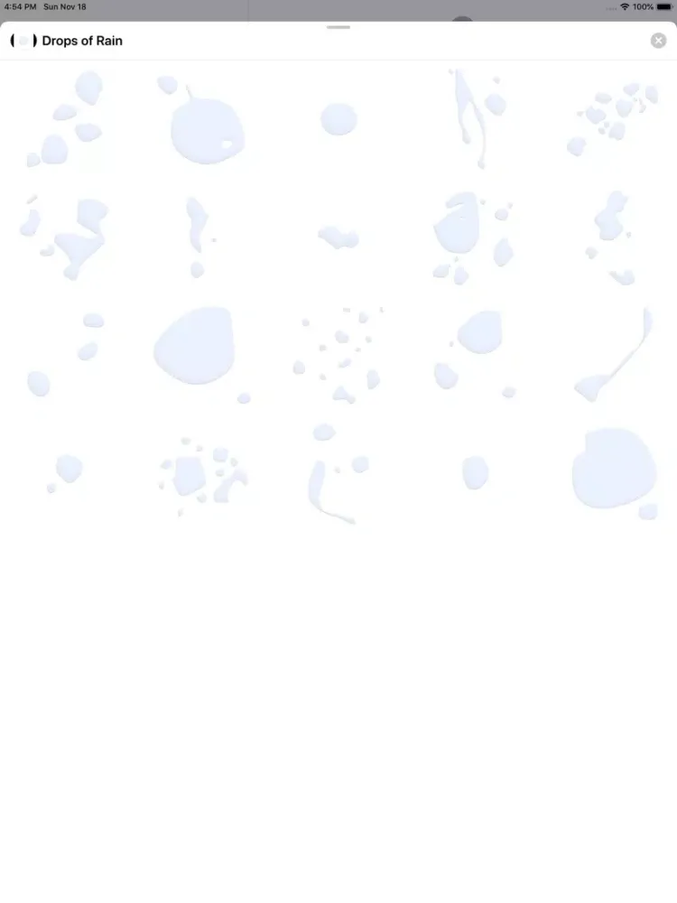 Drops of Rain iPad  Screenshots