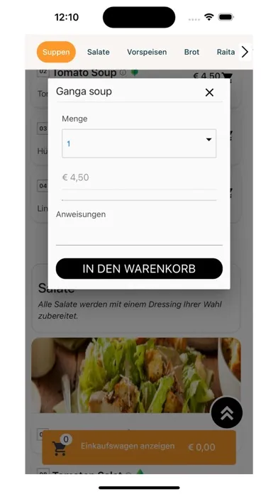 Capturas de pantalla de Restaurant Sitara Zirndorf