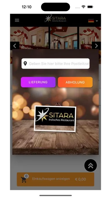 Capturas de pantalla de Restaurant Sitara Zirndorf