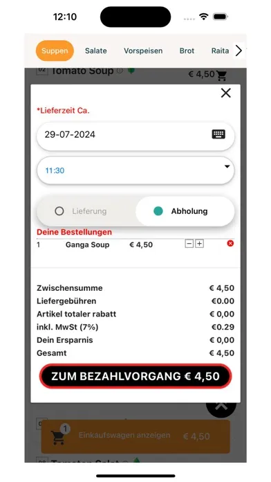 Capturas de pantalla de Restaurant Sitara Zirndorf