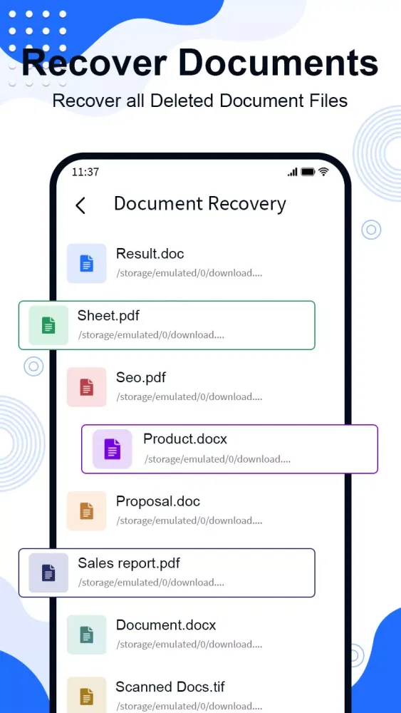 Photo Recovery: File Recovery Ekran Görüntüleri
