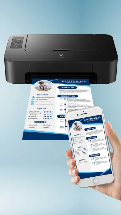 Tangkapan skrin Resume maker - resume tool