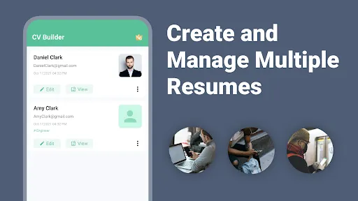 Resume Builder & CV Maker Screenshots