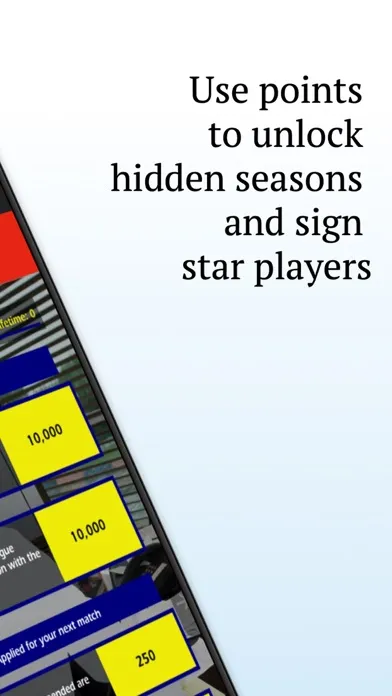 Captures d'écran de Retro Football Management
