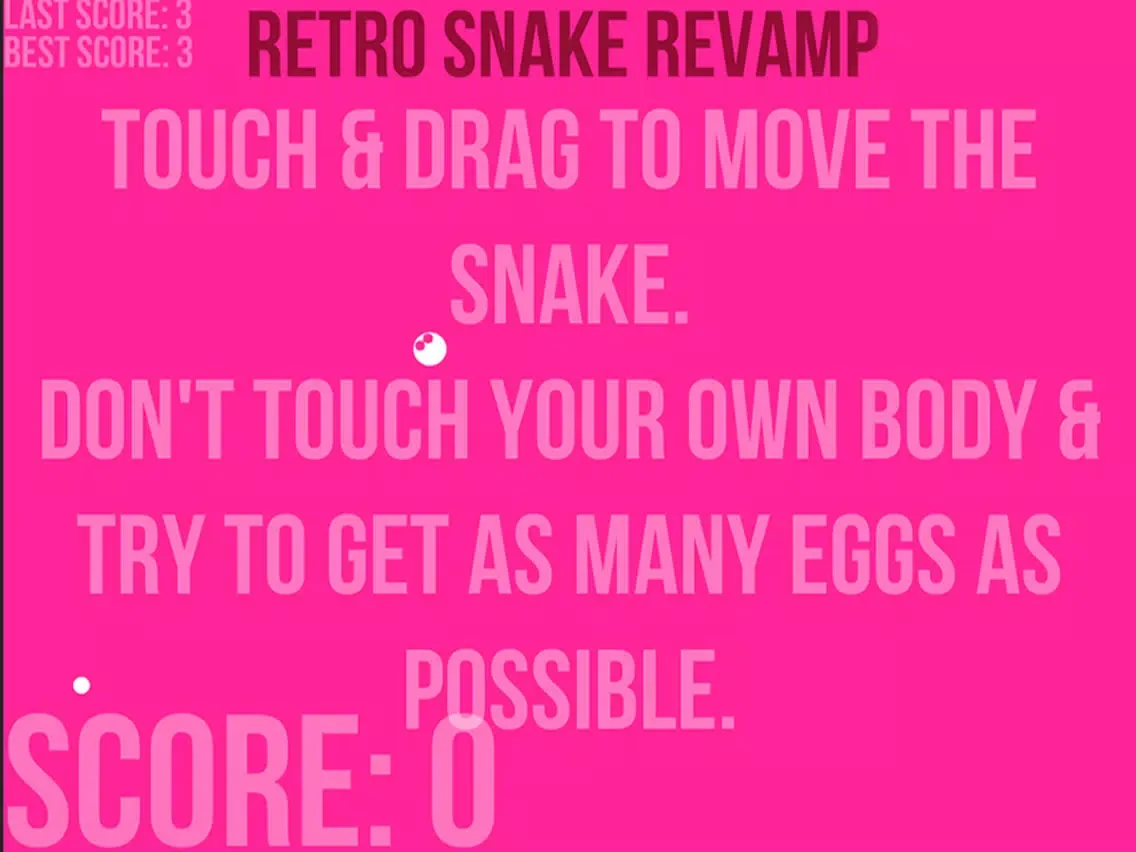 Capturas de pantalla de Retro Snake Revamp iPad 