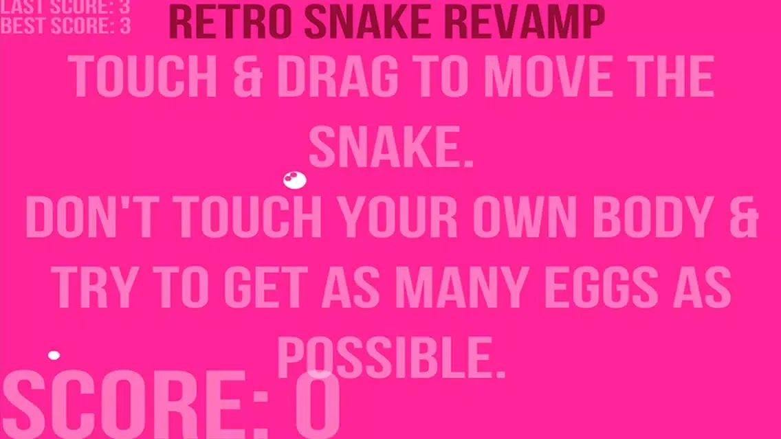 Capturas de pantalla de Retro Snake Revamp