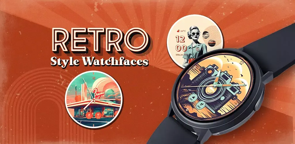 Retro Style Watch Faces Screenshots