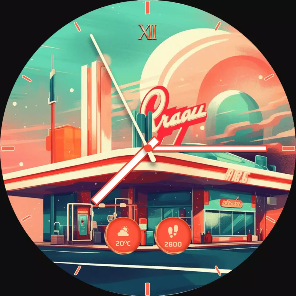 Retro Style Watch Faces Screenshots