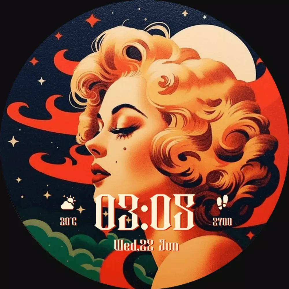 Retro Style Watch Faces Screenshots