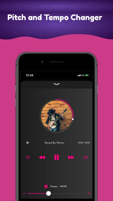 TimePitch-Pitch, Speed Changer سکرین شاٹس