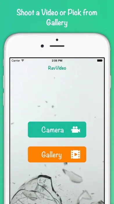 RevVideo - Backwards video creator cam with filters for Vine and Instagram Screenshots