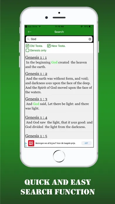 Скриншоты Revised Webster Bible