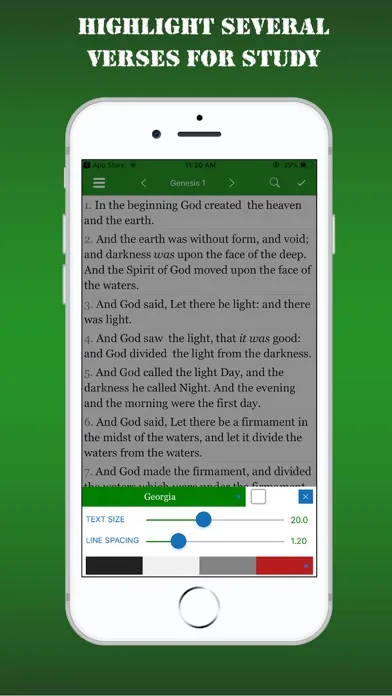 Скриншоты Revised Webster Bible