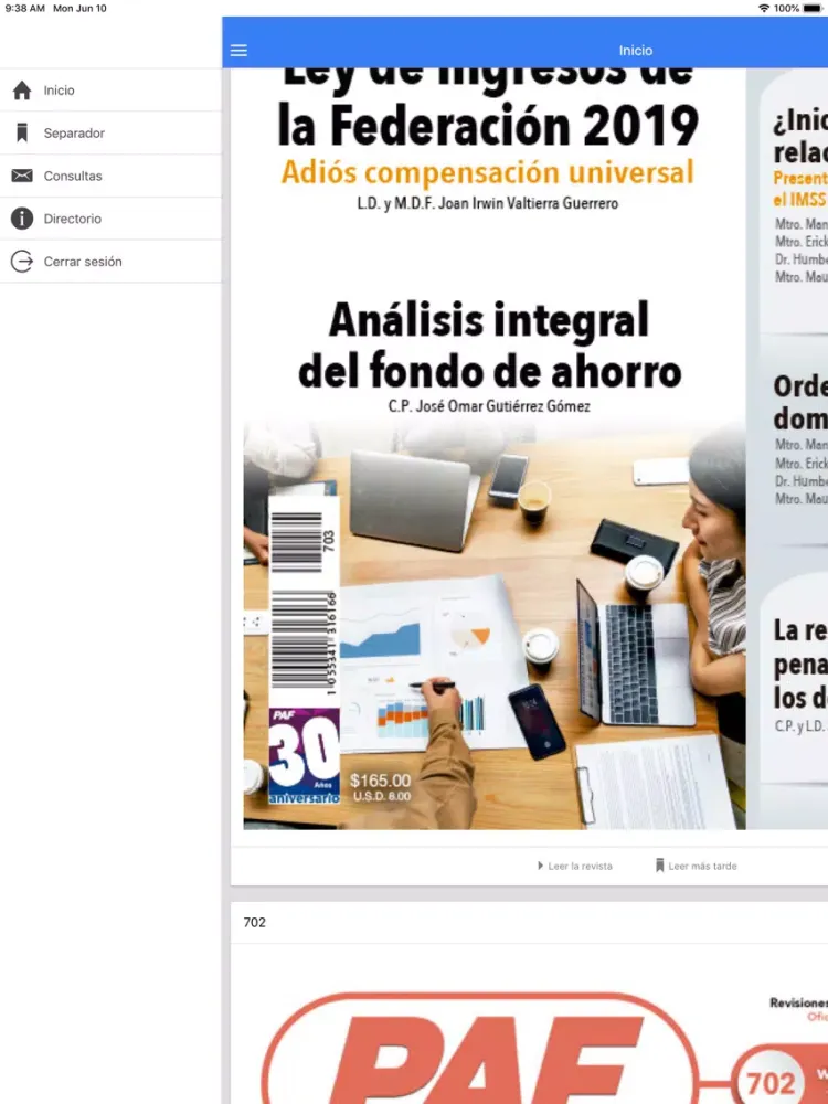 تصاویر Revista PAF iPad 