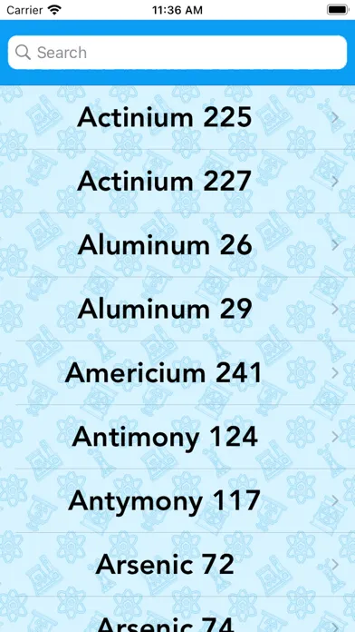 Capturas de tela do Decay calc