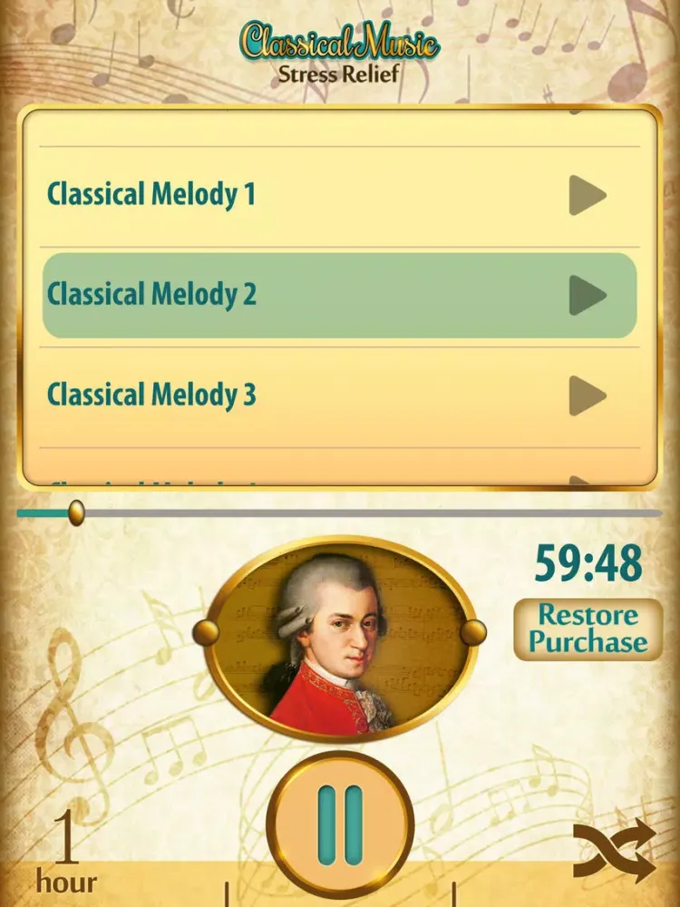 Classical Music Free Sonata Collection for Sleep iPad  Ekran Görüntüleri