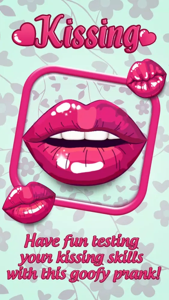Kissing Lips Test Game - Digital Love Meter & Fun Kiss Analyzer Booth to Prank People Screenshots