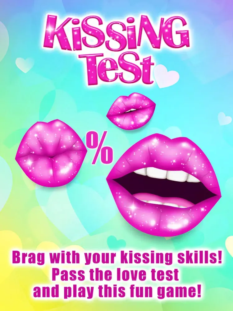 Capturas de pantalla de Lip Kissing Game Love Test + Analyzer Prank for Boys & Girls with Best Kiss.er Meter iPad 