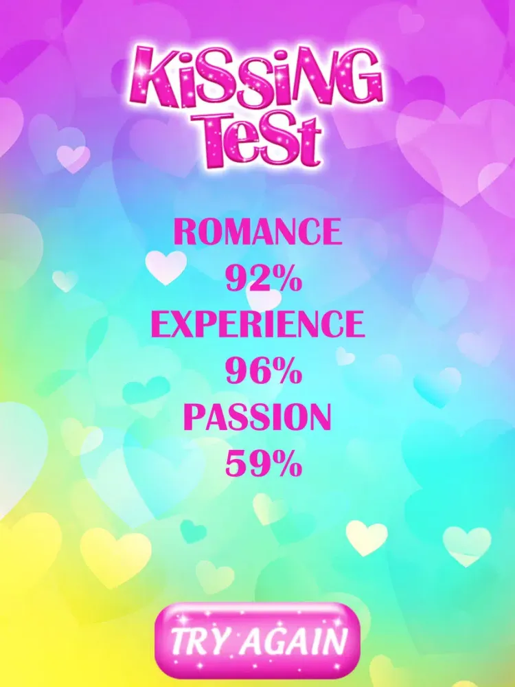 Capturas de pantalla de Lip Kissing Game Love Test + Analyzer Prank for Boys & Girls with Best Kiss.er Meter iPad 