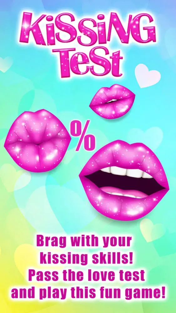 Capturas de pantalla de Lip Kissing Game Love Test + Analyzer Prank for Boys & Girls with Best Kiss.er Meter