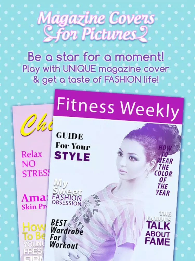 Magazine Covers for Pictures Cover Me Poster Maker iPad  স্ক্রিনশট