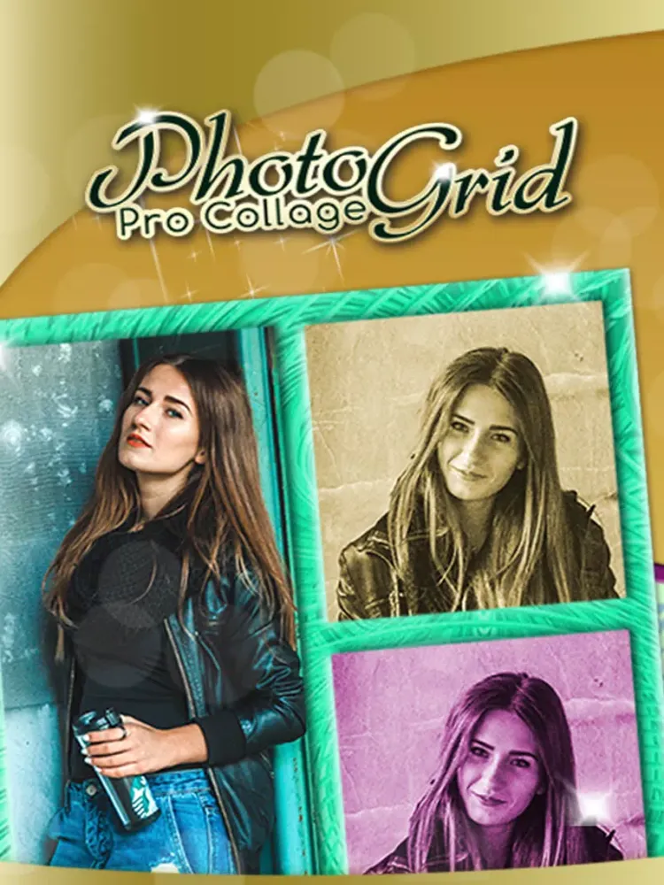 Photo Grid Pro Collage Maker & Selfie Editor: Art of Photography Studio iPad  Screenshots